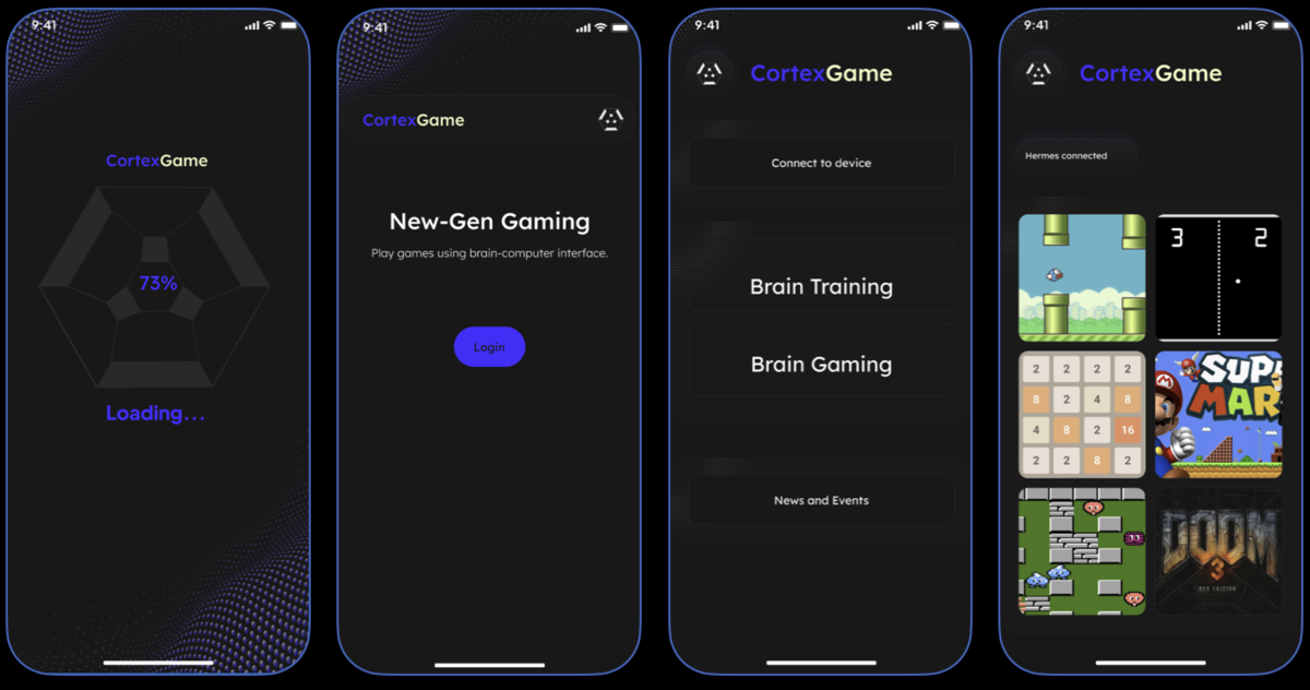 CortexGame application